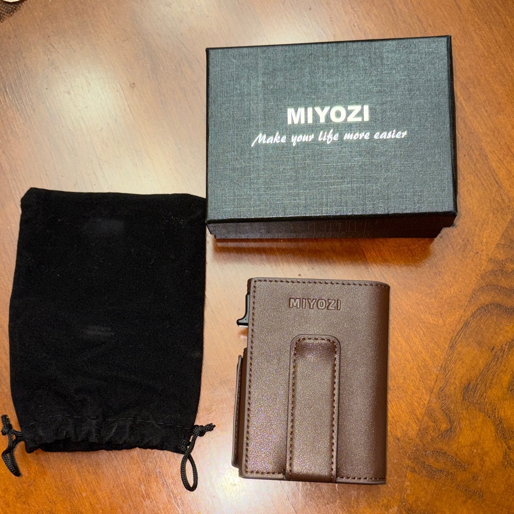 Brown Leather Wallet for Men